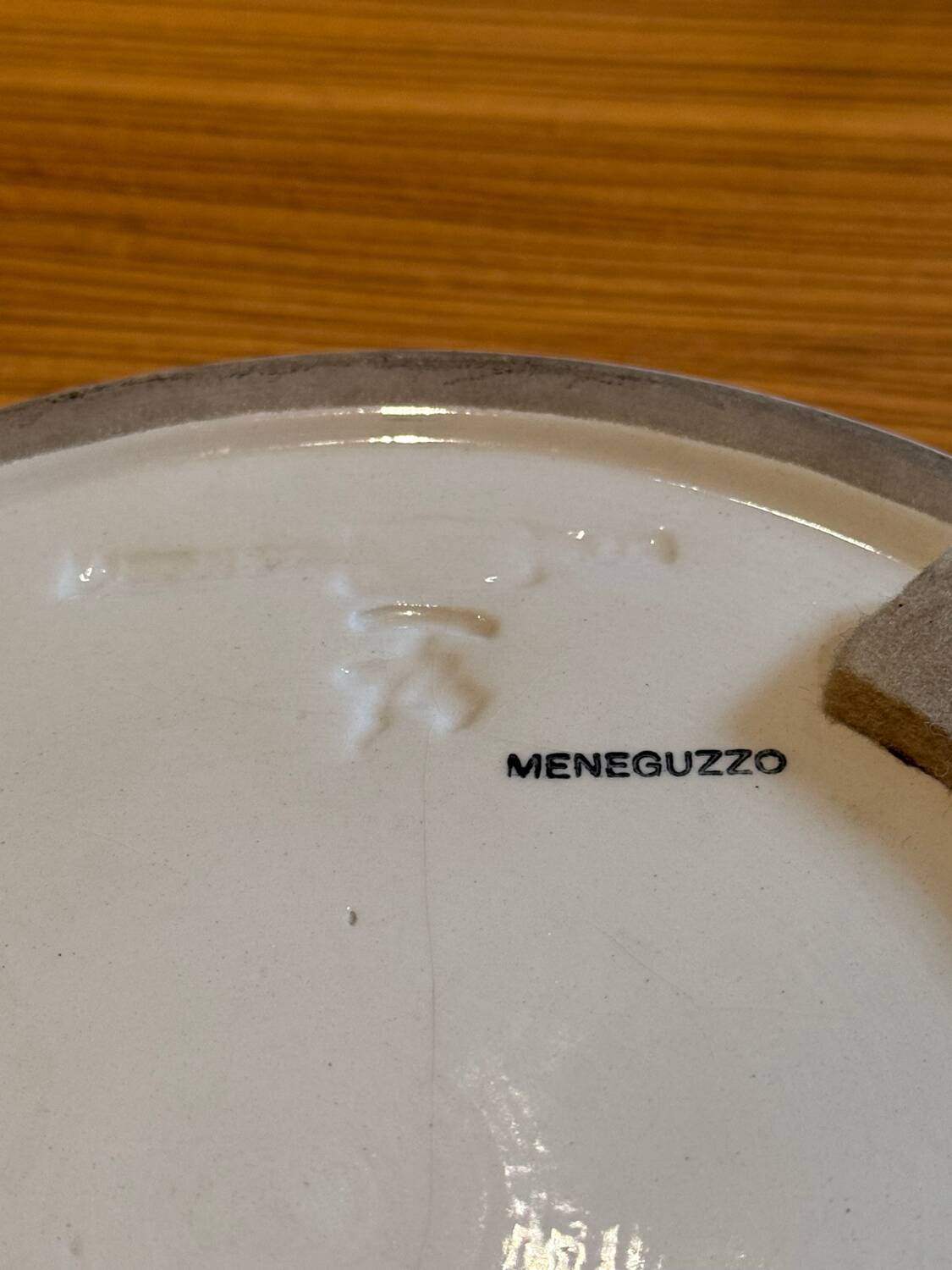 Franco Meneguzzo pocket tray Laboratory Milanese Danish 1960