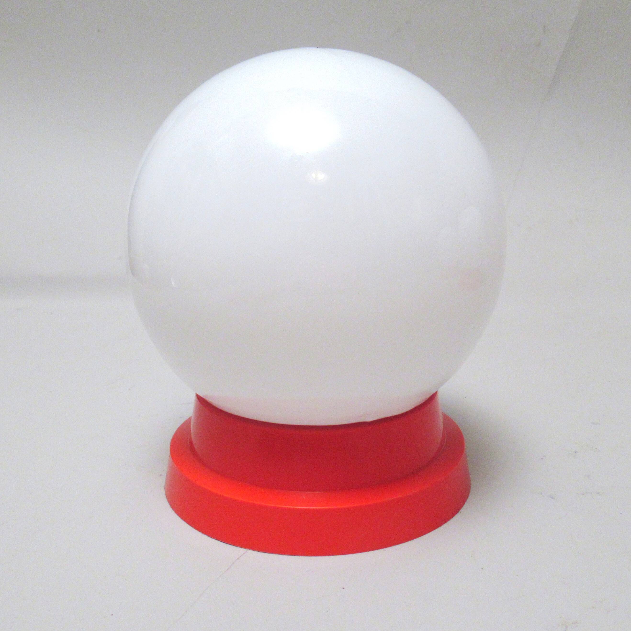 Applique ou plafonnier boule Années 80