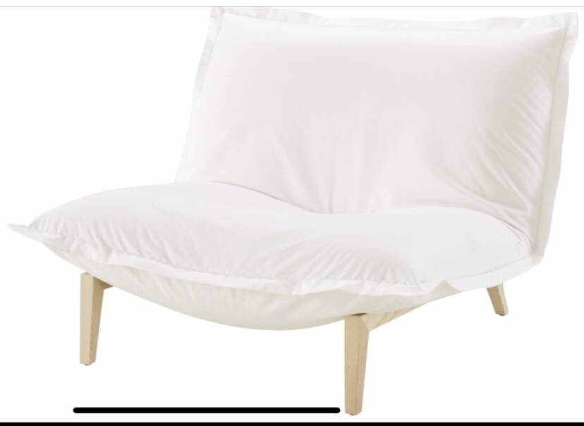 Fabric armchair by Cinna