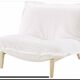 Fabric armchair by Cinna