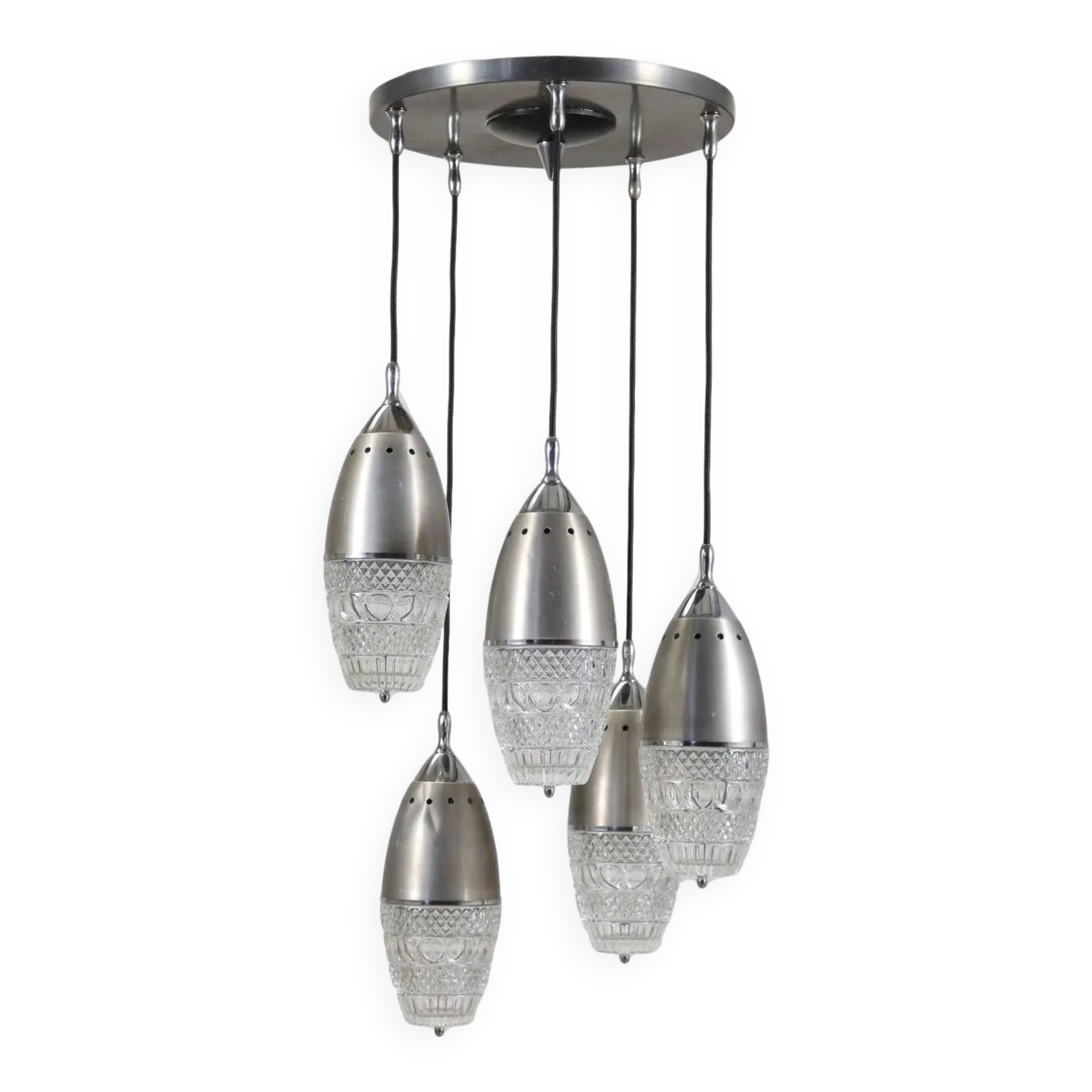 Glass lamp Italy 1960s
