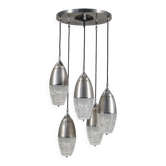 Glass lamp Italy 1960s