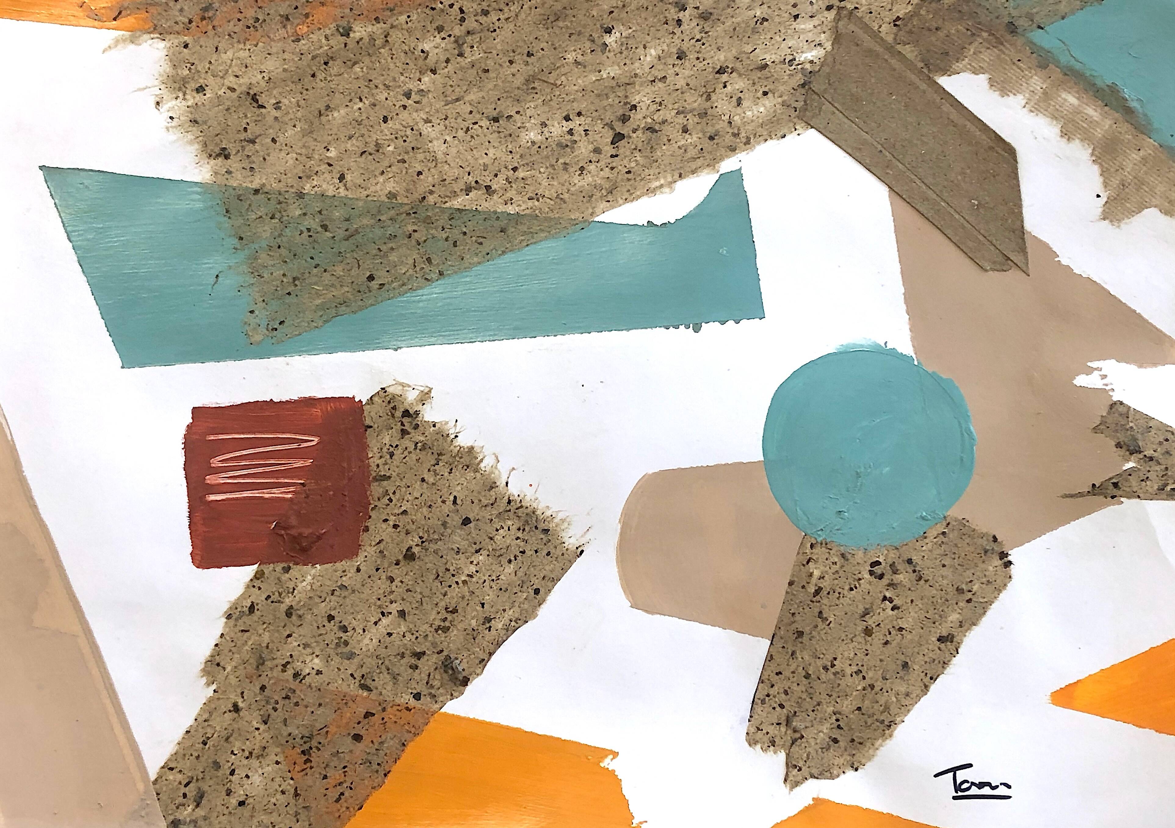 Original and unique hand-painted abstract painting