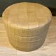 Leather chest in putty color 1970