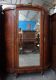 Rococo style wardrobe. Walnut root, bronze, mother-of-pearl.
