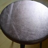 Table d'appoint, bout de canapé, petit guéridon tripode 1950