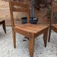 Vintage wooden chairs from the 60s