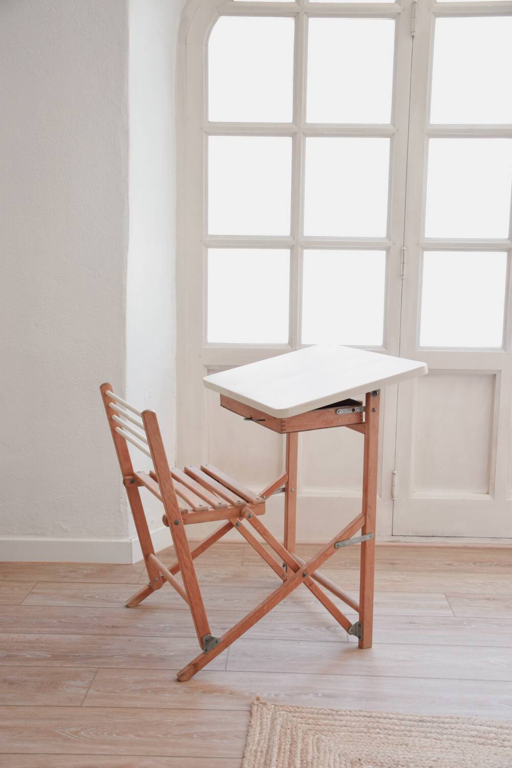 Plideal 60's Foldable School Desk