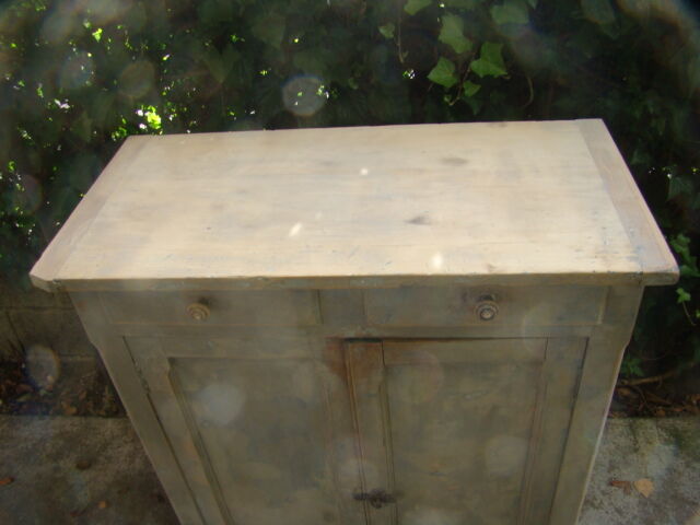 Old patinated Parisian buffet