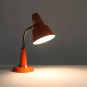 Gemi Model 600/5 Table or Desk Lamp – Swedish Modernism in Burnt Orange