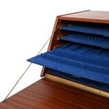 Swedish Vintage cutlery cabinet in mahogany by Stig-bolaget