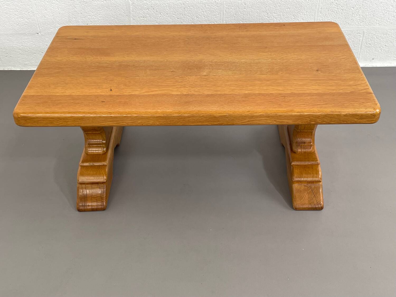 Vintage oak coffee table