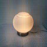 Lamp in black glass from the 1960s