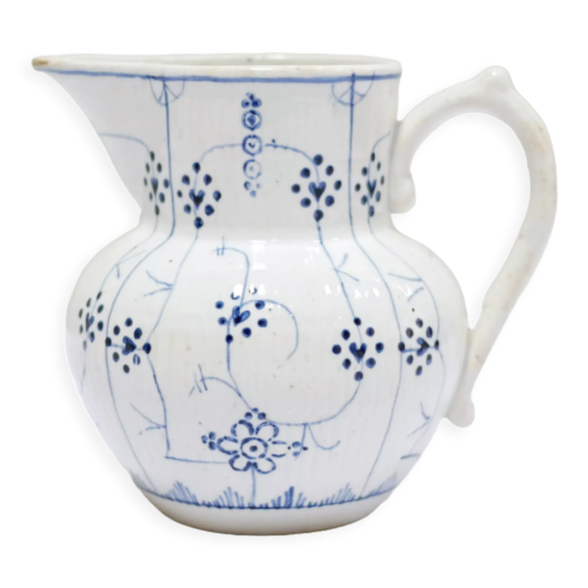 Pot à lait vintage en céramique par la manufacture Sarreguemines