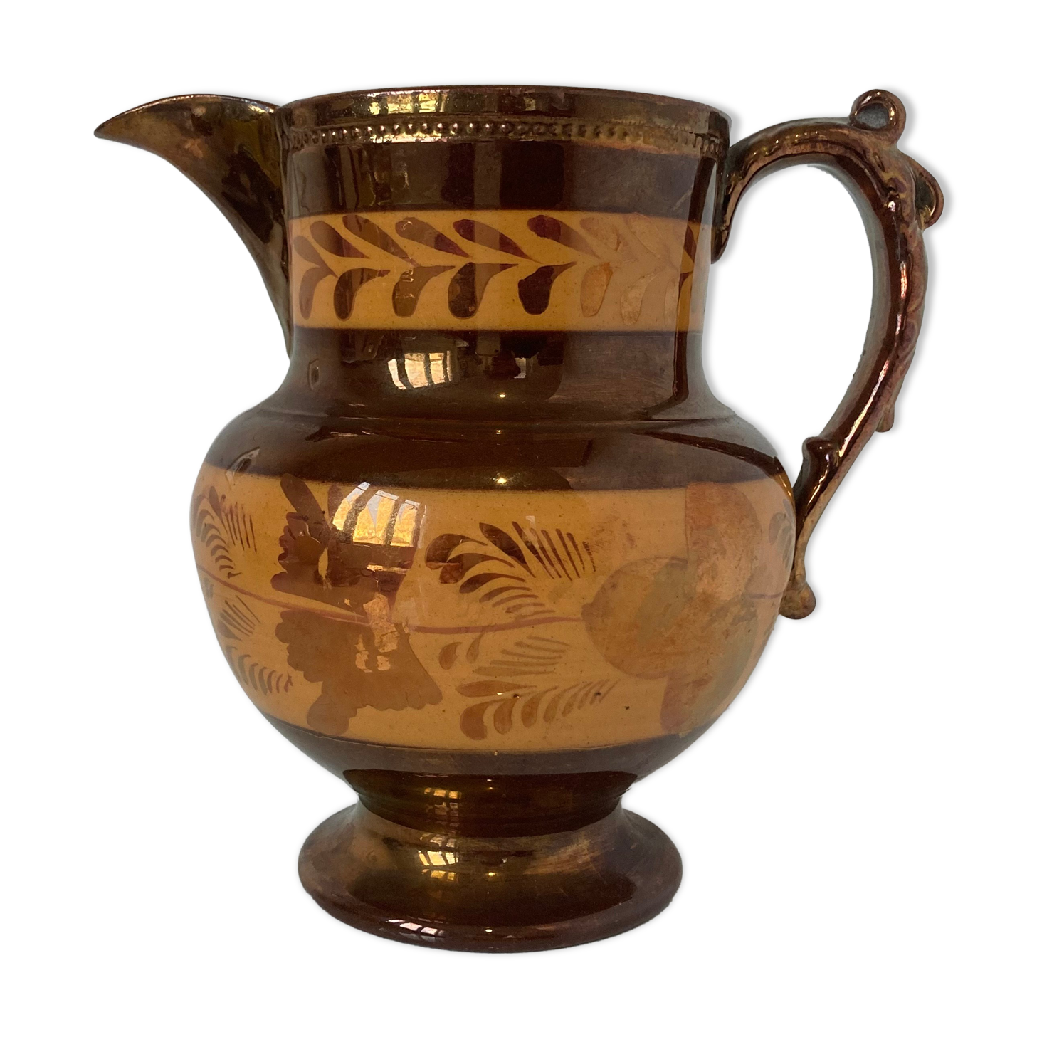 Jersey Metal Chandelier Ceramic Pitcher