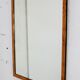Miroir en "loupe" de bois. france, circa 1970