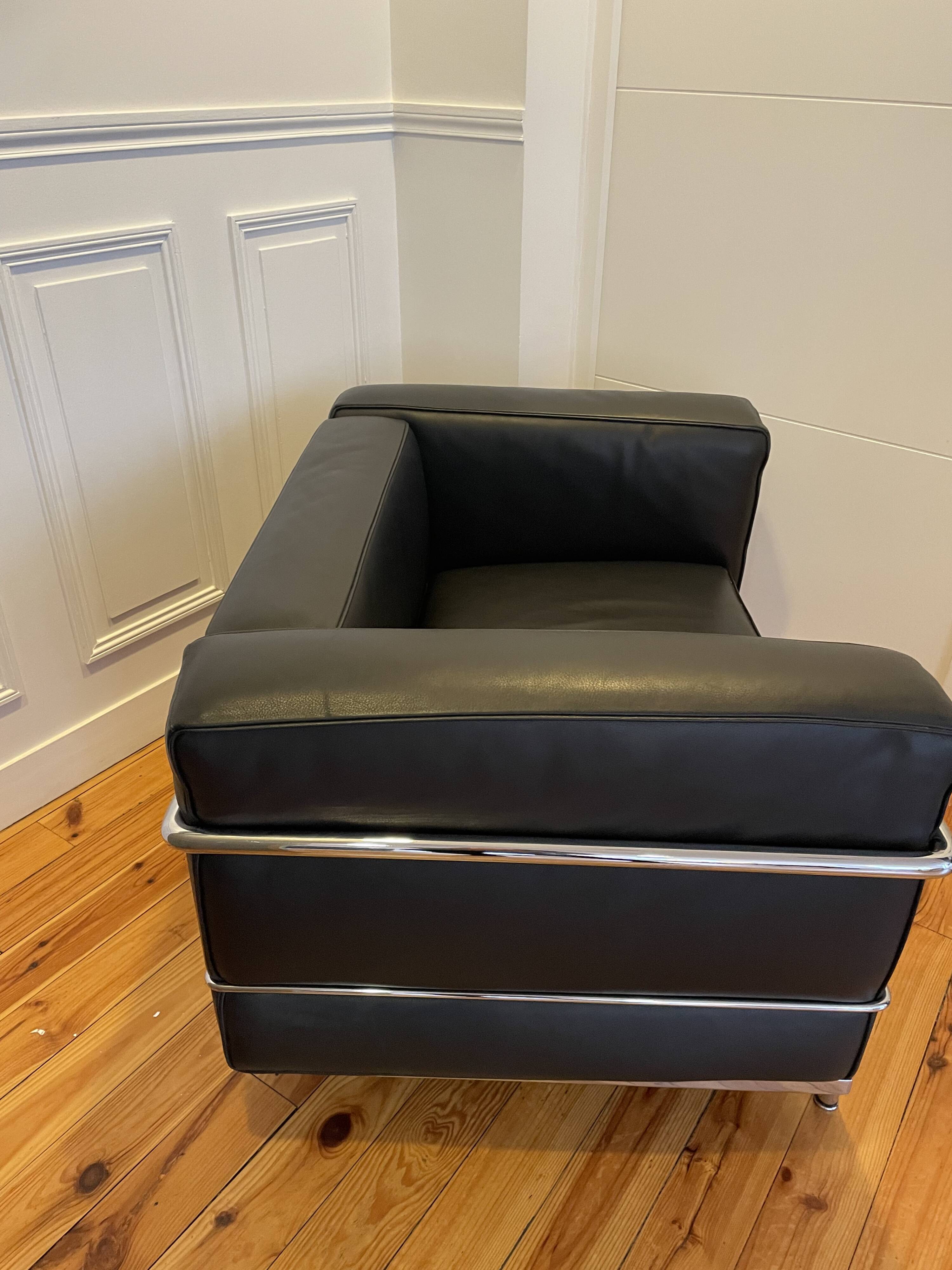 LC3 armchair Le Corbusier/Charlotte PERRIAND for CASSINA