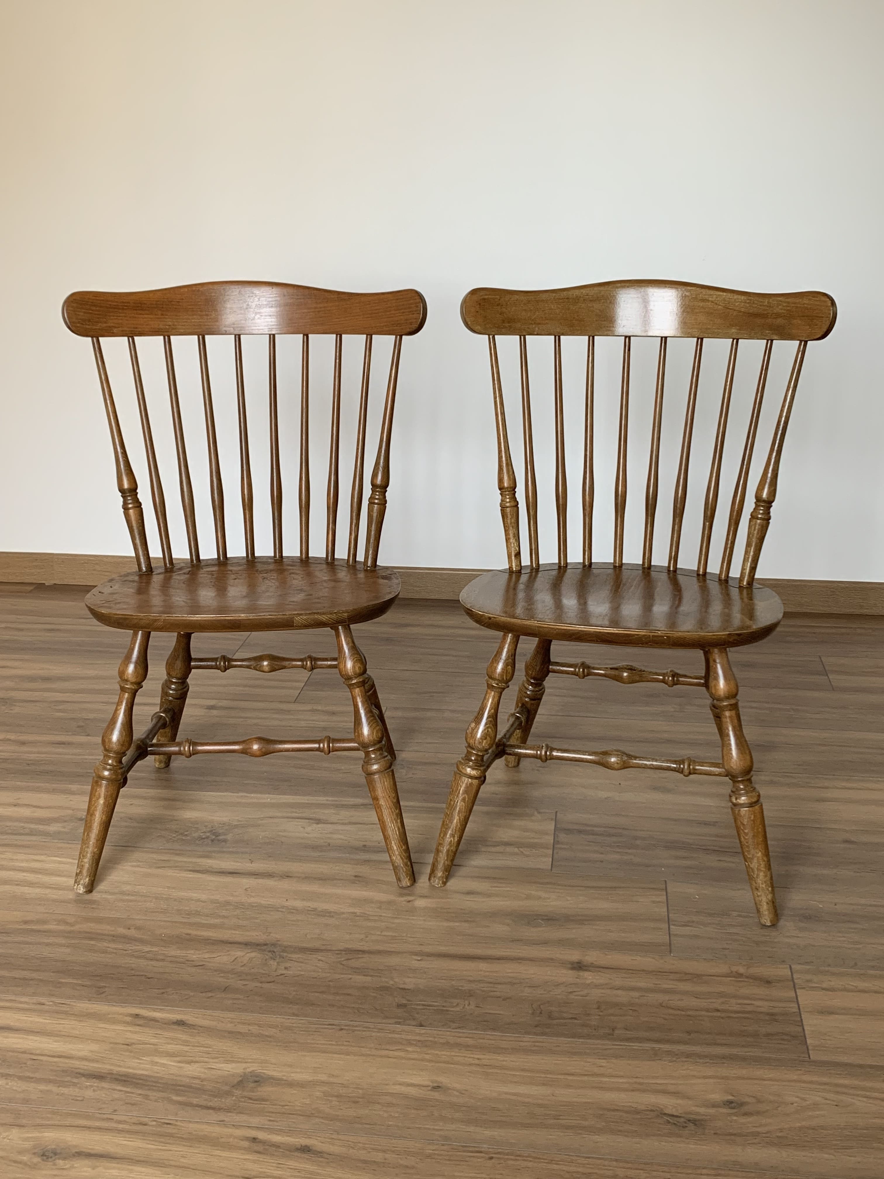Pair of Windsor chairs