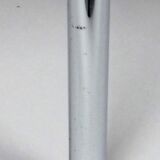 Pair of armchairs chromed metal and leather, 60 years