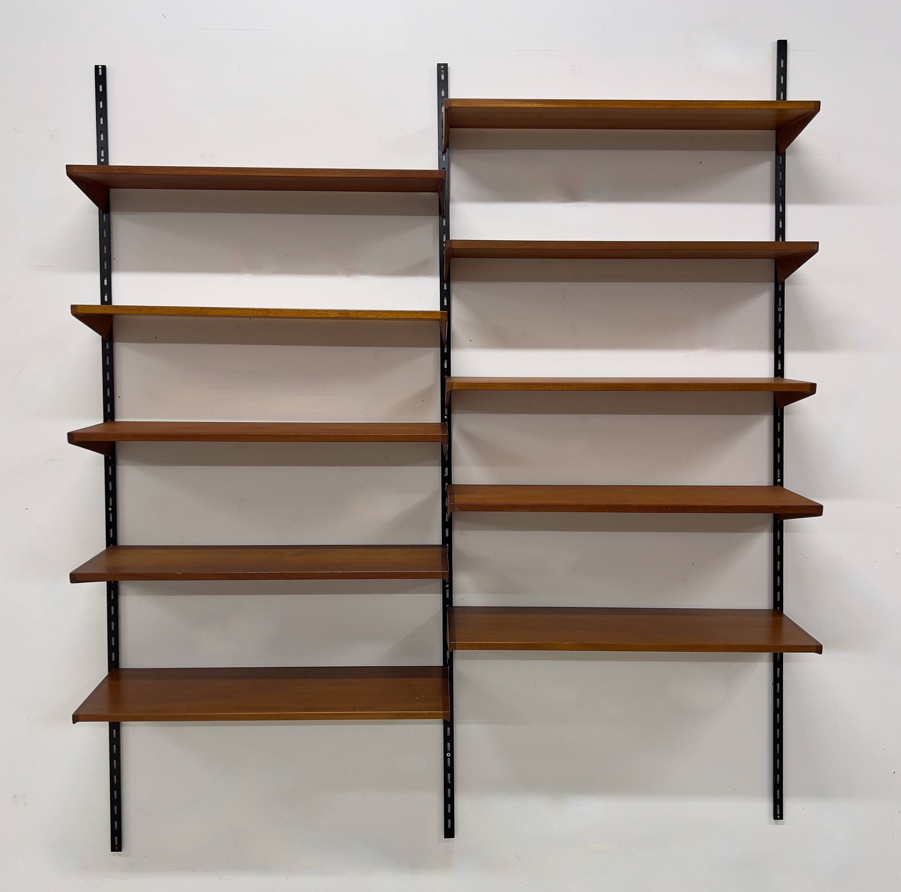 Teak Shelving System By Kai Kristiansen For Feldballes