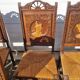 6 chaises bretonne Poulgozic en bois sculpté