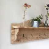 pallet wood wall shelf