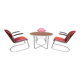 WILLEM HENDRIK GISPEN, set of 3 chairs 413 cantilever Art Deco Bauhaus