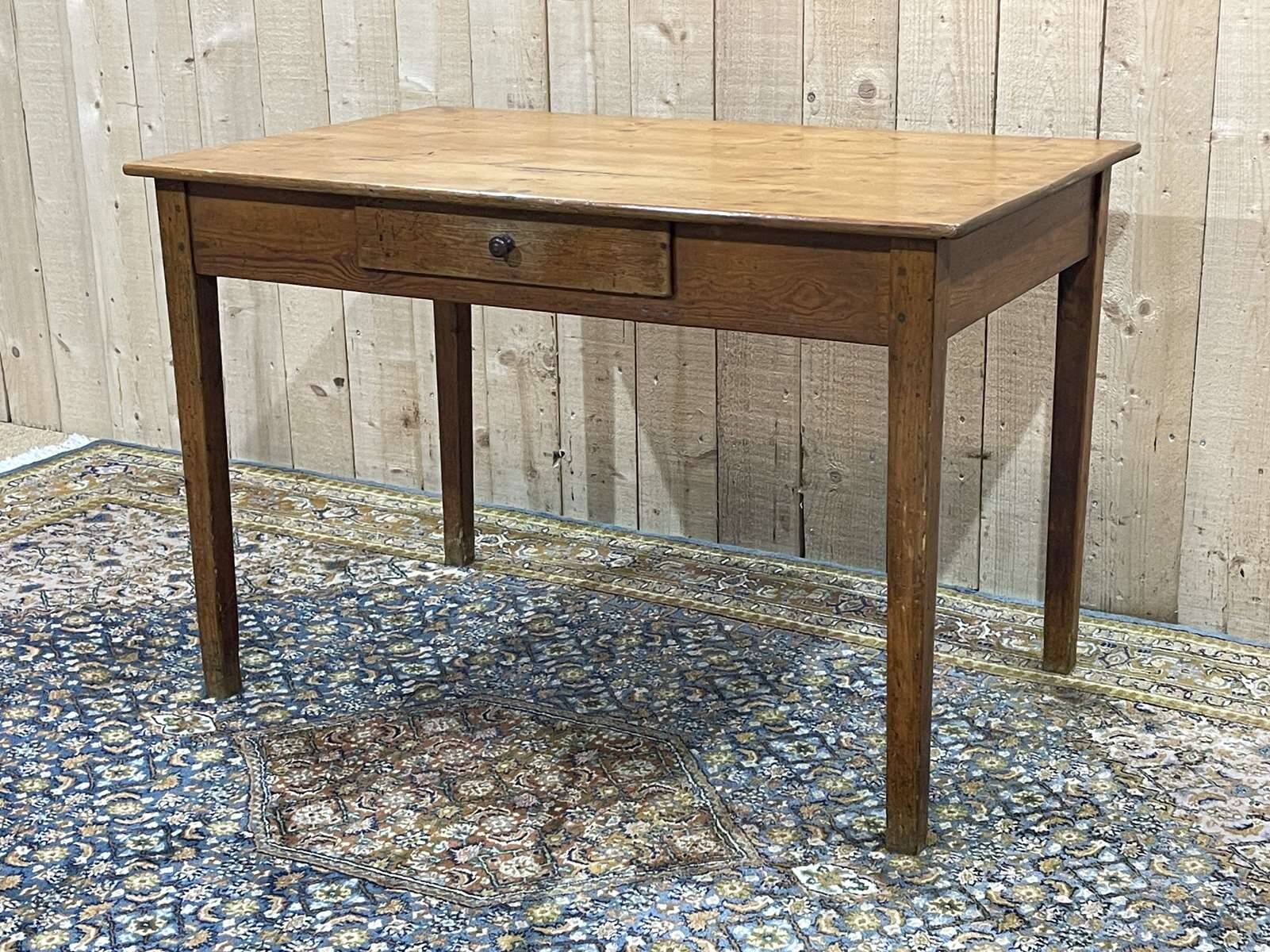 Fir table / desk, 1930s