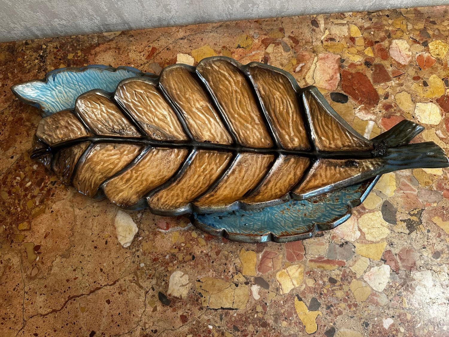 Roger Guerin - Bowl / pocket emptier in Bouffioulx stoneware - 56cm/24