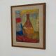 Swedish Oil on Canvas – “Vase”  by Britta Ringvall