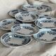 10 dessert plates 1960 Manufacture Pontesa