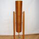 Novoplast serd rocket floor lamp, czechoslovakia 1960s.