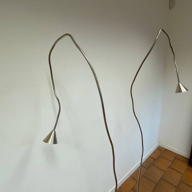 Lampade Papiro di Sergio Calatroni per Pallucco, 1989