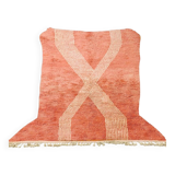 Beige Berber rug with geometric patterns 250cm x 150cm