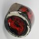 Vallauris Fat Lava Vase, 1950s