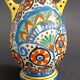 Art Deco ceramic vase by Ditmar Urbach by Lajos Kassak
