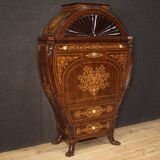 Great Austrian Biedermeier style inlaid secretaire