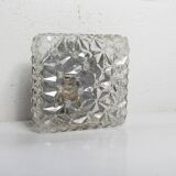 Square ceiling or wall light 1970 space age