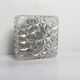 Square ceiling or wall light 1970 space age