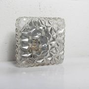 Plafonnier ou applique carré 1970 space age