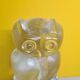 Klaus Breit Wiesenthalhütte Glass Owl, 1970s