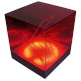 Lampe de table "Cubo di Teo"  James Rivière vers 1970