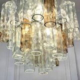Vintage Murano Glass Tronchi Chandelier