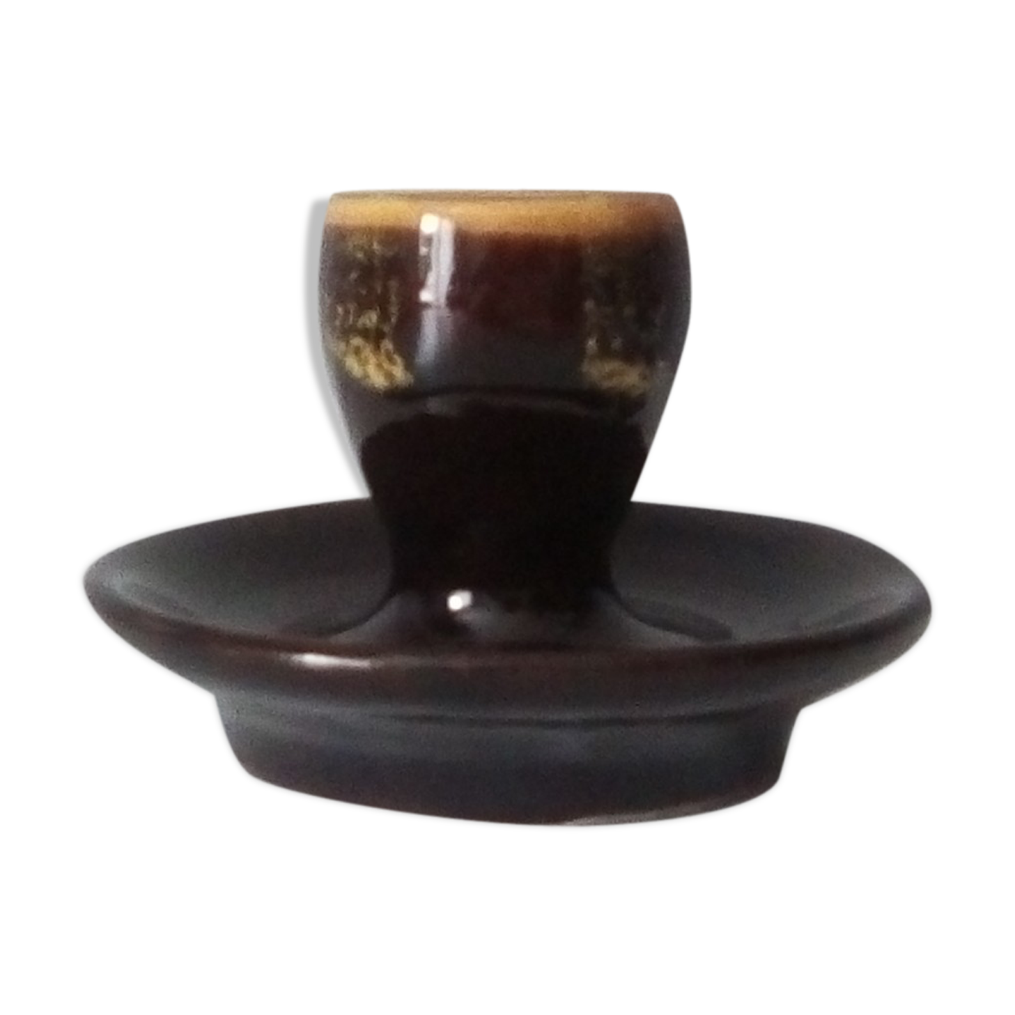 Ceramic Vallauris candle holder