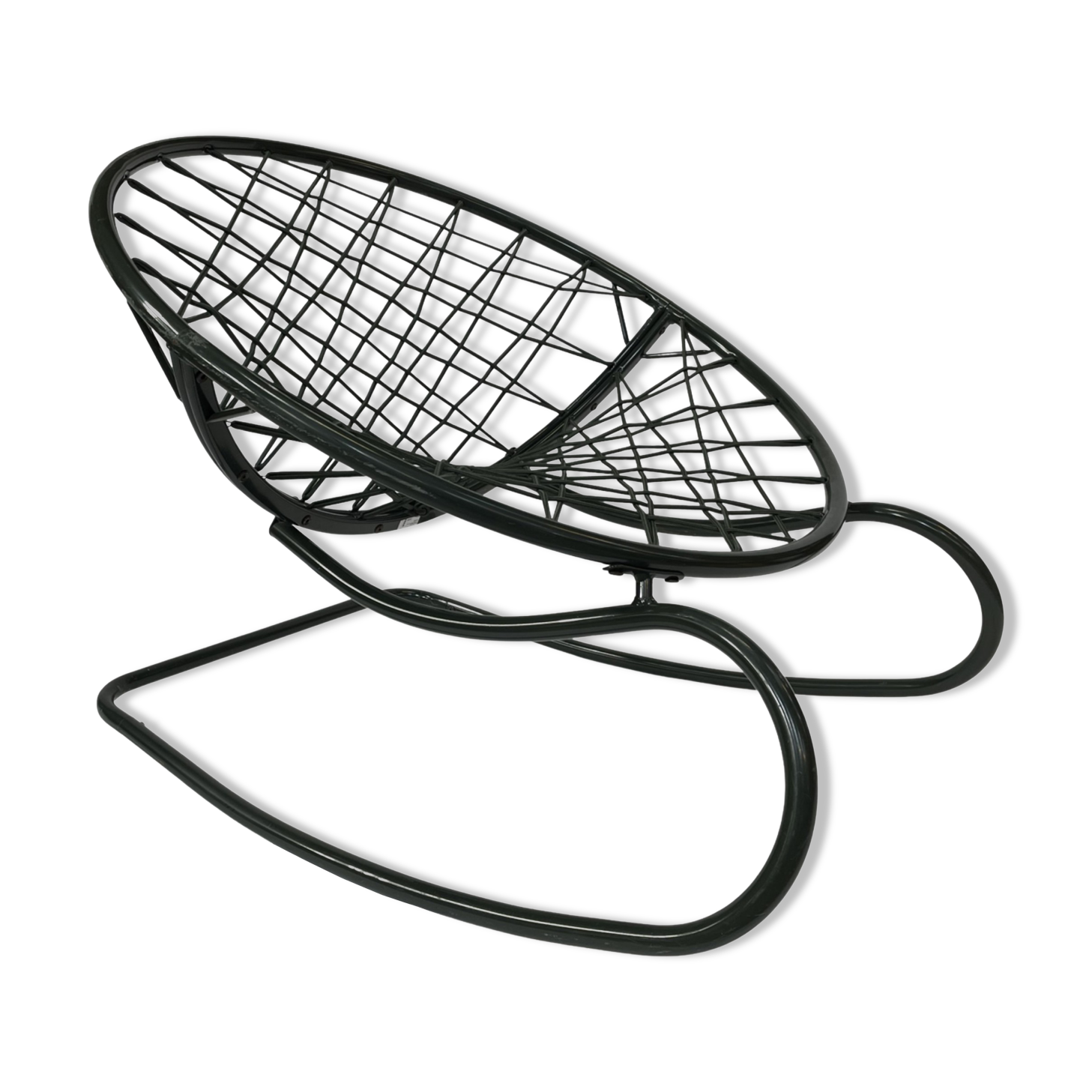 Vintage Niels Gammelgaard  Ikea Axvall Rocking Chair