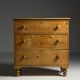 Commode anglaise du 19ème siècle