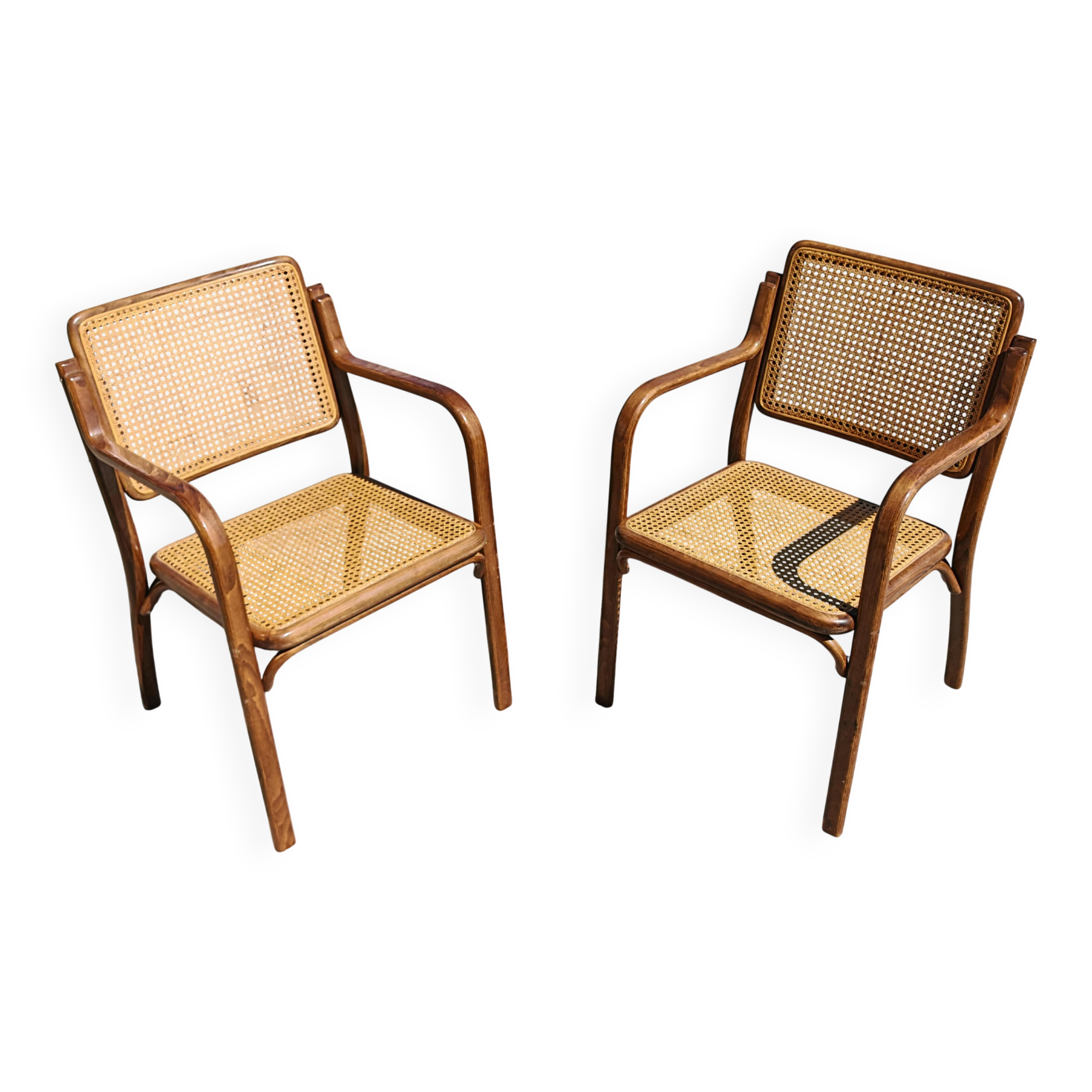 Set of 6 dining chairs by Mirjana Maracic for Mundus, 1970s.