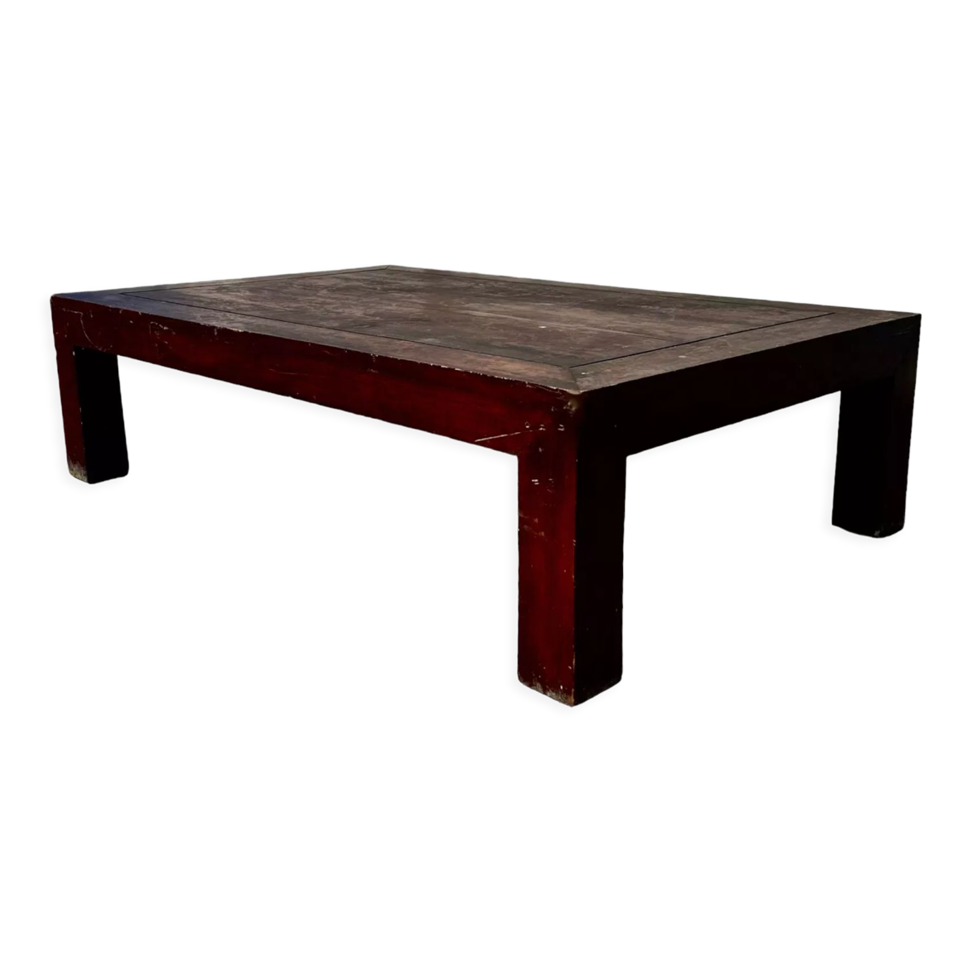 Solid teak coffee table