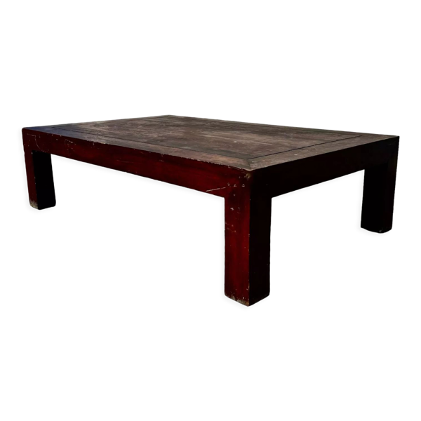 Table basse en teck massif