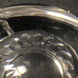 Baccarat Crystal Ashtray, Mortar and Pestle design, Stamped, France